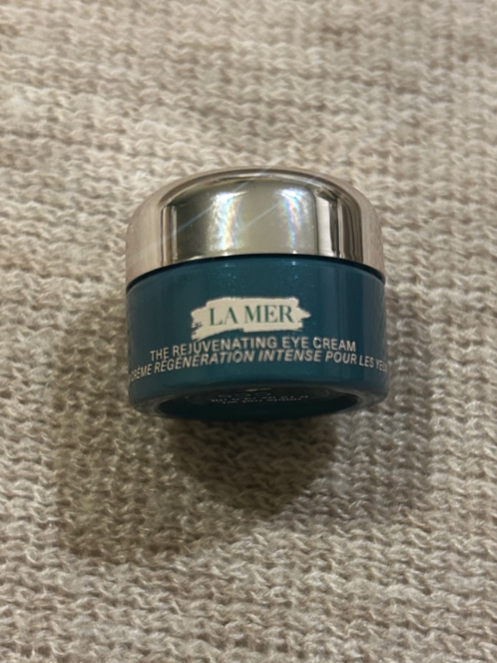 La Mer😉 1-Mini The Rejuvenating Eye Cream 0.12 oz. 3.5 ml / New Never Used